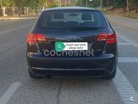 Usado Audi A3 Sportback Attraction 105 CV (77 kW) 2012 Negro Utilitario