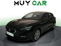 Usado Seat Leon Style 110 CV (80 kW) 2021 Negro Utilitario