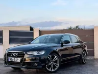 Usado Audi A6 177 CV (130 kW) 2013 Negro Familiar