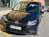 Usado VW Caddy Maxi Trendline 102 CV (75 kW) 2019 Negro Monovolumen
