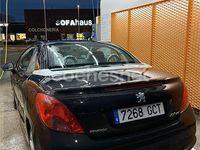 Usado Peugeot 207 CC 120 CV (88 kW) 2008 Negro Descapotable