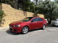 Usado Mitsubishi Lancer Sportback Invite 109 CV (80 kW) 2010 Rojo Berlina