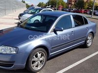 Usado Skoda Superb Classic 130 CV (95 kW) 2003 Azul Berlina