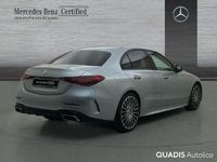 Usado Mercedes C220 AMG line 200 CV (147 kW) 2025 Plata hightech