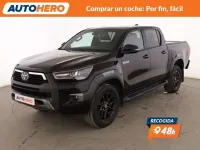 Usado Toyota HiLux 204 CV (150 kW) 2022 Negro Pickup/Camioneta