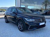 Usado VW Tiguan R-line 150 CV (110 kW) 2022 Negro SUV