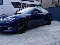 Usado Tesla Model S Long Range AWD 450 kW (613 CV) 2019 Azul Utilitario