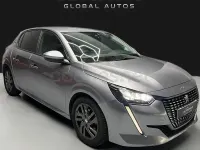 Usado Peugeot 208 Style 75 CV (55 kW) 2021 Gris / plata Utilitario