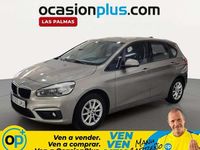 Usado BMW 218 Active Tourer 150 CV (110 kW) 2015 Gris Monovolumen