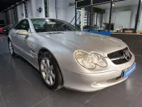 Usado Mercedes SL350 245 CV (180 kW) 2005 Gris / plata Descapotable