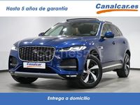 Usado Jaguar F-Pace S 204 CV (150 kW) 2021 Azul metalico SUV