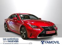 Usado Lexus RC300h Executive Line 223 CV (164 kW) 2018 Rojo Coupe