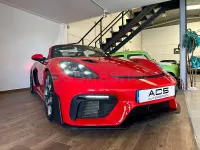 Usado Porsche 718 500 CV (367 kW) 2025 Rojo Descapotable