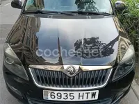 Usado Skoda Fabia 69 CV (50 kW) 2013 Negro Berlina
