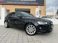 Usado Audi A3 116 CV (85 kW) 2019 Negro Berlina
