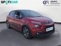 Usado Citroën C3 Feel 82 HP (60 kW) 2017 Vermelho Sedan