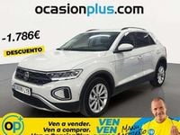 Usado VW T-Roc Life 150 CV (110 kW) 2022 Blanco SUV