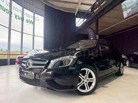 Usado Mercedes A180 Urban 109 CV (80 kW) 2015 Negro Berlina