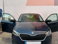 Usado Skoda Fabia Ambition 95 CV (69 kW) 2021 Negro Utilitario
