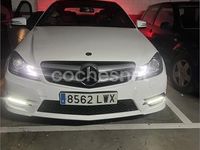 Usado Mercedes C250 204 CV (150 kW) 2014 Blanco Coupe