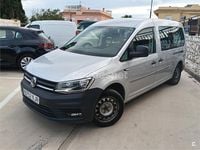 Usado VW Caddy Maxi Trendline 102 CV (75 kW) 2018 Gris / plata Monovolumen