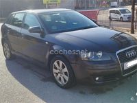 Usado Audi A3 Attraction 150 CV (110 kW) 2005 Negro Utilitario