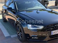 Usado Audi A4 170 CV (125 kW) 2015 Negro Berlina