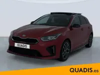 Usado Kia Ceed GT GT-Line 136 CV (100 kW) 2021 Rojo Berlina