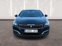 Usado Peugeot 508 Allure 120 CV (88 kW) 2017 Negro Berlina
