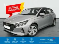 Usado Hyundai i20 84 CV (61 kW) 2022 Plateado Utilitario