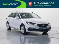 Usado Seat Leon Style 115 CV (84 kW) 2021 Blanco Familiar