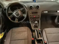 Usado Audi A3 Attraction 140 CV (102 kW) 2007 Negro Utilitario