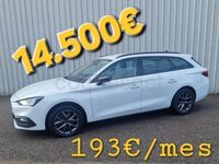 Usado Seat Leon Style 115 CV (84 kW) 2021 Blanco Familiar