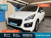 Usado Peugeot 3008 Style 131 CV (96 kW) 2015 Blanco Familiar