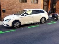 Usado Seat Leon ST Reference 105 CV (77 kW) 2014 Blanco Familiar