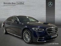 Usado Mercedes S450 AMG line 371 CV (272 kW) 2023 Azul Berlina