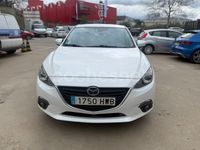 Usado Mazda 3 Luxury 150 CV (110 kW) 2014 Blanco Berlina