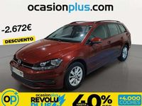 Usado VW Golf VII Business 116 CV (85 kW) 2019 Rojo Familiar