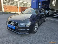 Usado Audi A4 S-Line 136 CV (100 kW) 2014 Azul Familiar