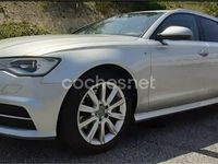 Usado Audi A6 S-Line 218 CV (160 kW) 2015 Gris / plata Familiar