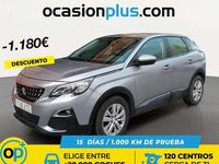 Usado Peugeot 3008 Allure 131 CV (96 kW) 2019 Gris SUV
