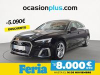 Usado Audi A5 S-Line 204 CV (150 kW) 2020 Negro Coupe