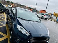 Usado Ford Fiesta Trend 100 CV (73 kW) 2015 Azul Berlina