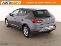 Usado Seat Leon Style 125 CV (91 kW) 2017 Gris Berlina