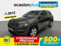 Usado Jeep Compass Longitude 120 CV (88 kW) 2019 Gris SUV