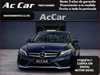 Usado Mercedes C220 170 CV (125 kW) 2017 Azul Berlina