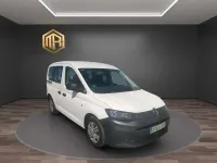 Usado VW Caddy 102 CV (75 kW) 2022 Blanco Monovolumen