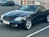Usado Mercedes SLK230 193 CV (141 kW) 1998 Negro Descapotable