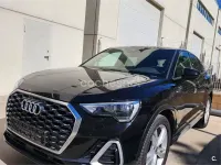 Usado Audi Q3 Sportback S-Line 150 CV (110 kW) 2020 Negro SUV