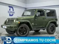 Usado Jeep Wrangler Sahara 177 CV (130 kW) 2009 Verde SUV